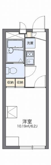 レオパレスロータスの間取り画像