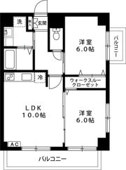 アソシエール千川の間取り画像