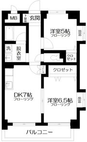 ルーセント方南の間取り画像