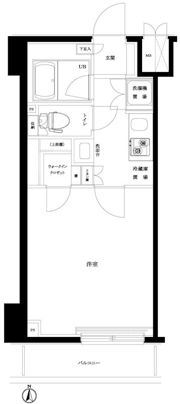 ルーブル板橋区役所前の間取り画像