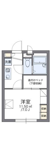 レオパレス太陽の間取り画像