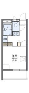 レオパレス西砂川の間取り画像