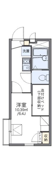 レオパレスコーラル子安の間取り画像