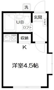 グランドール調布の間取り画像