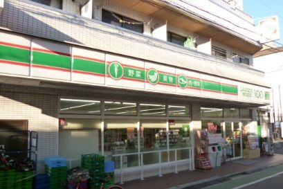 近くのローソンストア100 高円寺北店まで477m（徒歩6分）