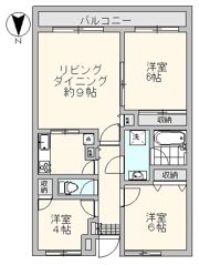 ビバリーハウス清水の間取り画像