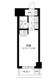 モナークマンション池袋の間取り画像