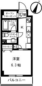 ラ・ハイア三宿の間取り画像