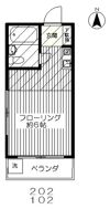 ケンジントン5の間取り画像