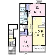 メゾンルミエ－ルの間取り画像