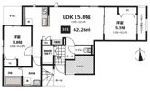 ChateauBlancの間取り画像