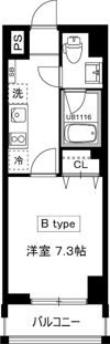 Milebel chitosedai（ミレベル千歳台）の間取り画像