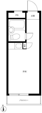 ハイシティ学芸大学第3の間取り画像