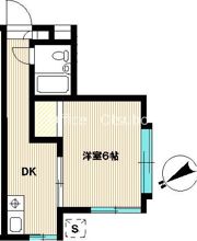 ピア桜上水の間取り画像