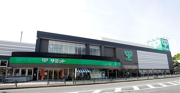 近くのサミットストア 世田谷船橋店まで383m（徒歩5分）