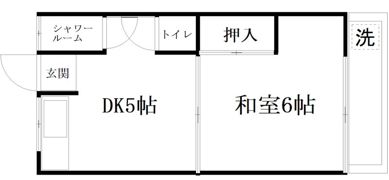 桜コーポの間取り画像