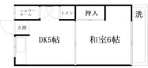 桜コーポの間取り画像