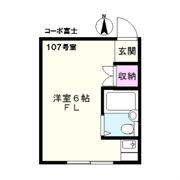 コーポ富士の間取り画像