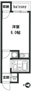 アップルコート元住吉の間取り画像
