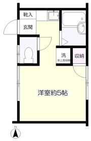 シャガールの間取り画像