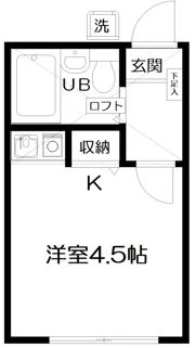 グランドール調布の間取り画像