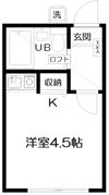 グランドール調布の間取り画像