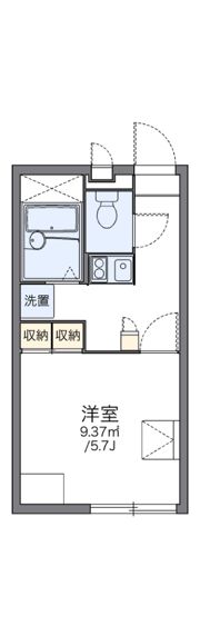 レオパレスイーグルIの間取り画像