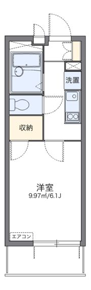 レオパレス彩の間取り画像