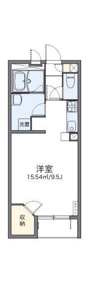 レオネクストアスパイアの間取り画像