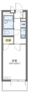 レオパレスマイムの間取り画像