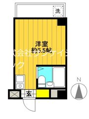 エトワール南立川の間取り画像