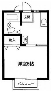 カサティントの間取り画像