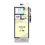 レオパレス保谷第二の間取り画像