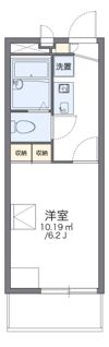 レオパレス上北台の間取り画像