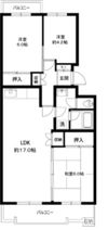 榎ヶ丘社宅の間取り画像