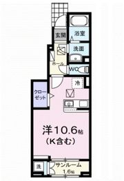 マルタン シュドの間取り画像