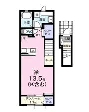 マルタン シュドの間取り画像