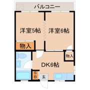 コーポ田中の間取り画像