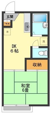 サニーハイツ117の間取り画像