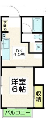 メゾン田園調布の間取り画像