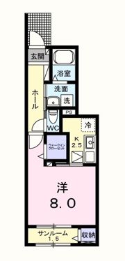 フォンターナ・ブリオの間取り画像