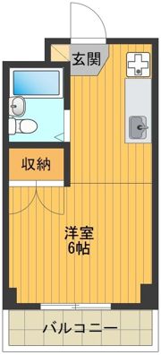 NS・COURTの間取り画像