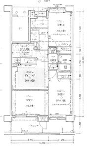 カザベーラ西武立川の間取り画像
