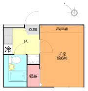 タチバナ宇喜田ハイツの間取り画像