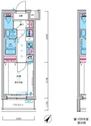 GENOVIA妙典の間取り画像