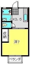 ヴィラ桔梗の間取り画像