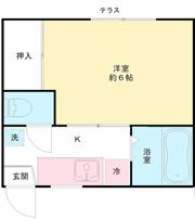 コーポサファイアの間取り画像