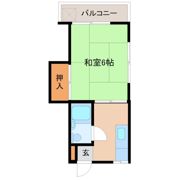 ハイツ五輪神の間取り画像