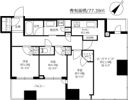 CAPITAL GATE PLACE THE TOWERの間取り画像