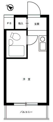 フォーラムイン東京Iの間取り画像